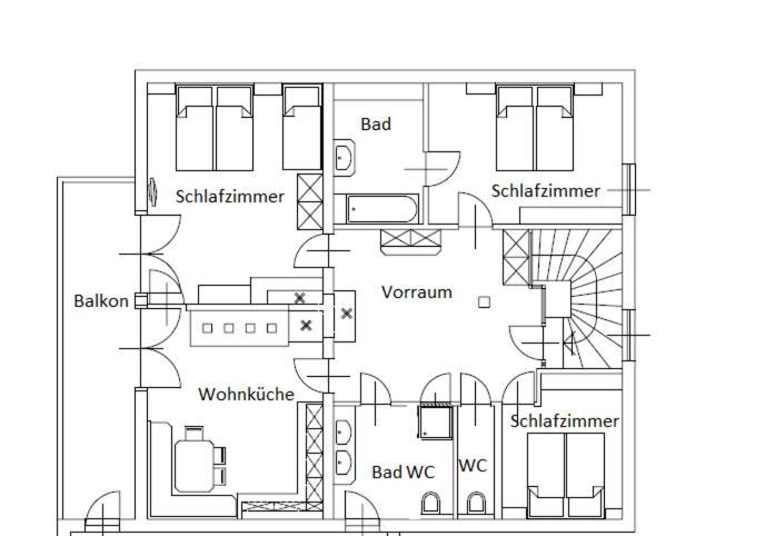 דירות פלאכאו Haus Andrea Unterberger מראה חיצוני תמונה