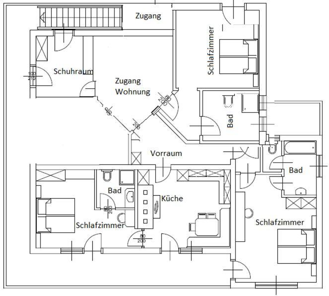 דירות פלאכאו Haus Andrea Unterberger מראה חיצוני תמונה